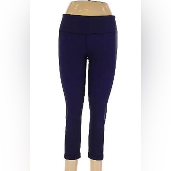 lululemon athletica Pants - Lululemon Blue Leggings, Size 8